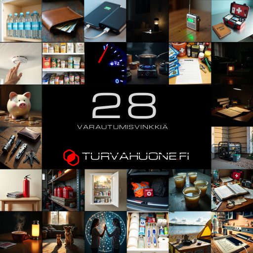 28 varautumisvinkkiä