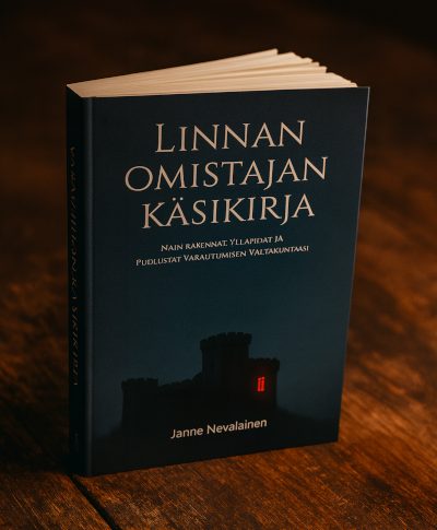 varautumisen linna linnan omistajan käsikirja turvahuone kirja